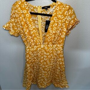 Lulus Yellow Sundress